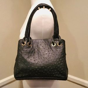 Real Ostrich Nina Raye bag
